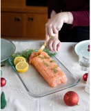 Terrina de 2 tipos de salmón