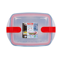 Cook&Heat recipiente rectangular con tapa