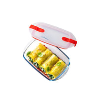 Cook & Heat recipiente rectangular con tapa