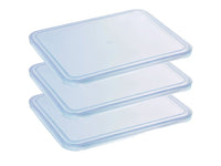 Juego de 3 tapas rectangulares Cook & Freeze