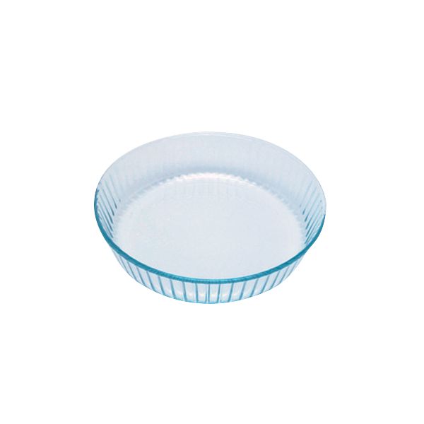 Bake & Enjoy Molde ondulado de vidrio resistente 26 cm