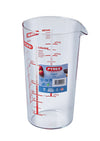 Classic Vaso medidor de vidrio resistente 0,5 L